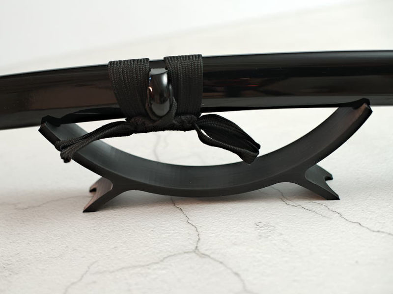 Soporte para katana "Sutairisshu" (スタイリッシュ, diseño, con estilo, elegante), un lugar #Terressens Soporte para katana "Sutairisshu" (スタイリッシュ, diseño, con estilo, elegante), un lugar #Terressens