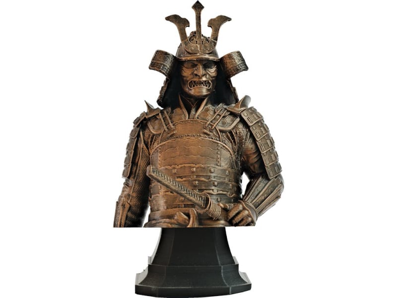Busto samurai con katana #Terressens Busto samurai con katana #Terressens
