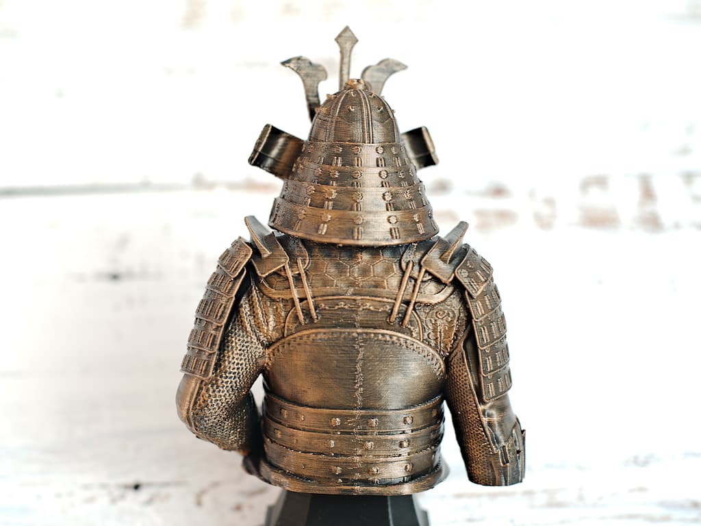 Busto samurai con katana #Terressens Busto samurai con katana #Terressens
