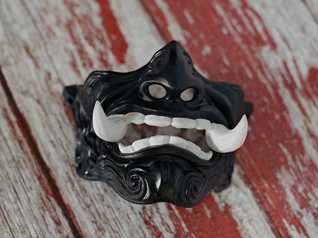 Mempo, máscara de samurai #Terressens